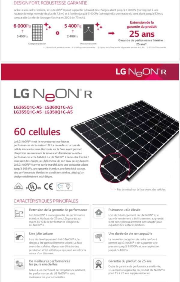 Fiches techniques - Le Drive Solaire