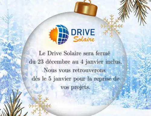 Toute l&rsquo;équipe du Drive Solaire vous souhaite de bonnes fêtes de fin d&rsquo;année.