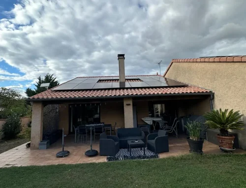 Installation de panneaux photovoltaïques